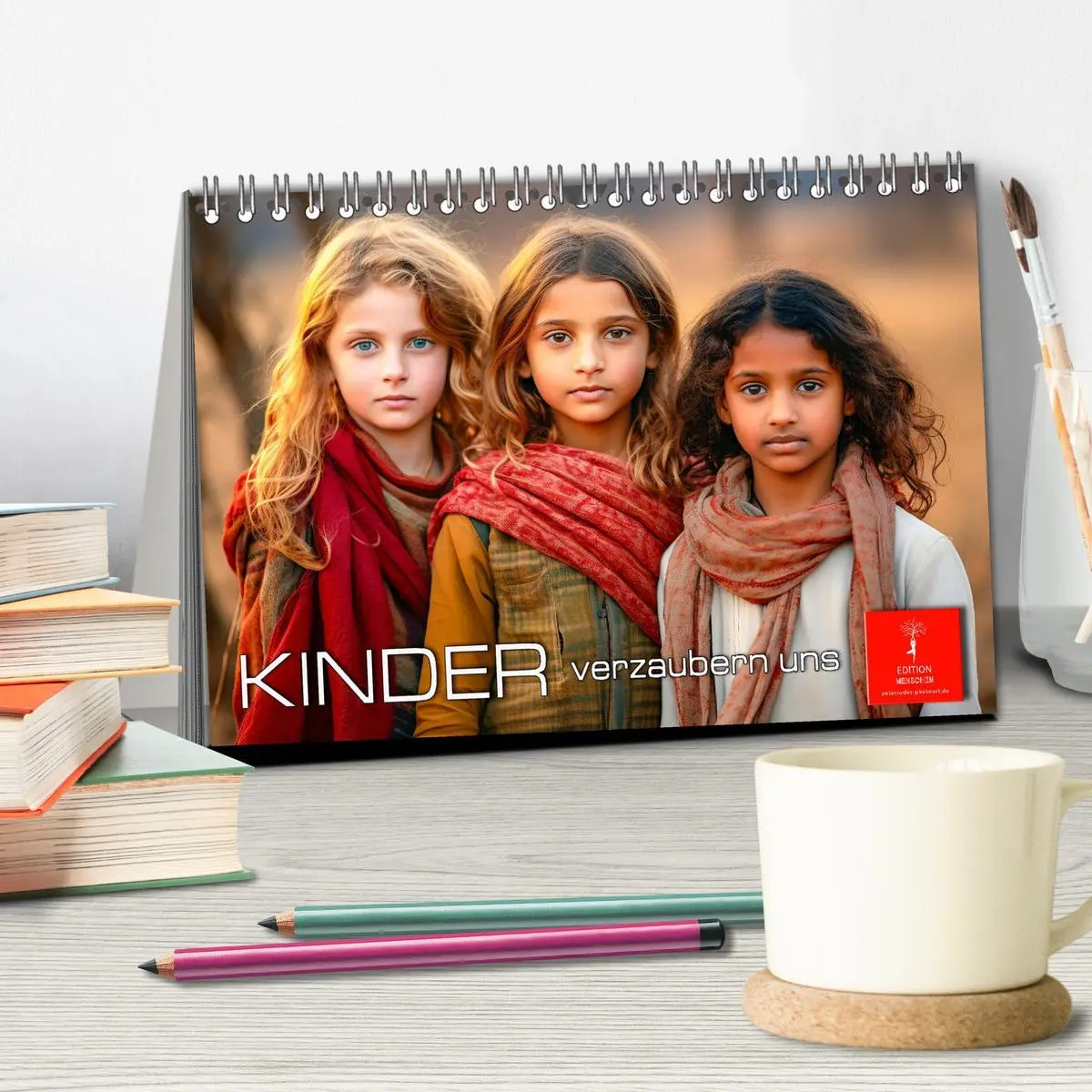 Bild: 9783457483831 | Kinder verzaubern uns (Tischkalender 2026 DIN A5 quer), CALVENDO...