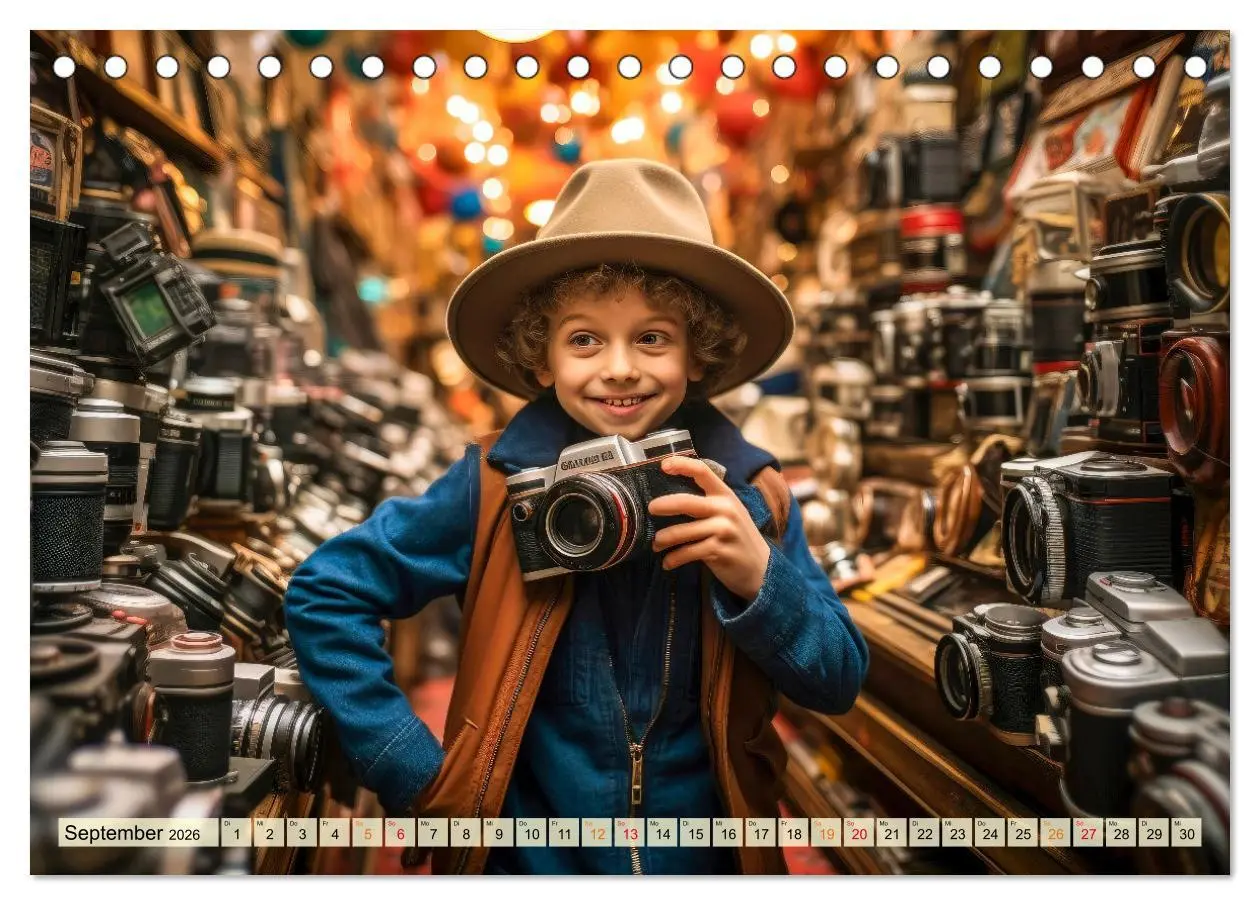 Bild: 9783457483831 | Kinder verzaubern uns (Tischkalender 2026 DIN A5 quer), CALVENDO...