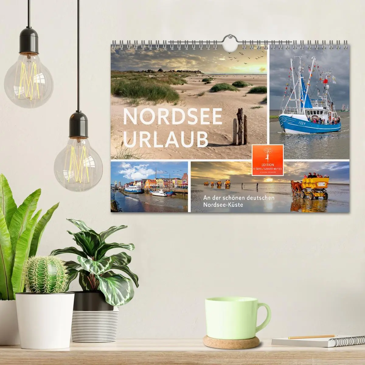 Bild: 9783457623831 | Nordsee-Urlaub (Wandkalender 2026 DIN A4 quer), CALVENDO...