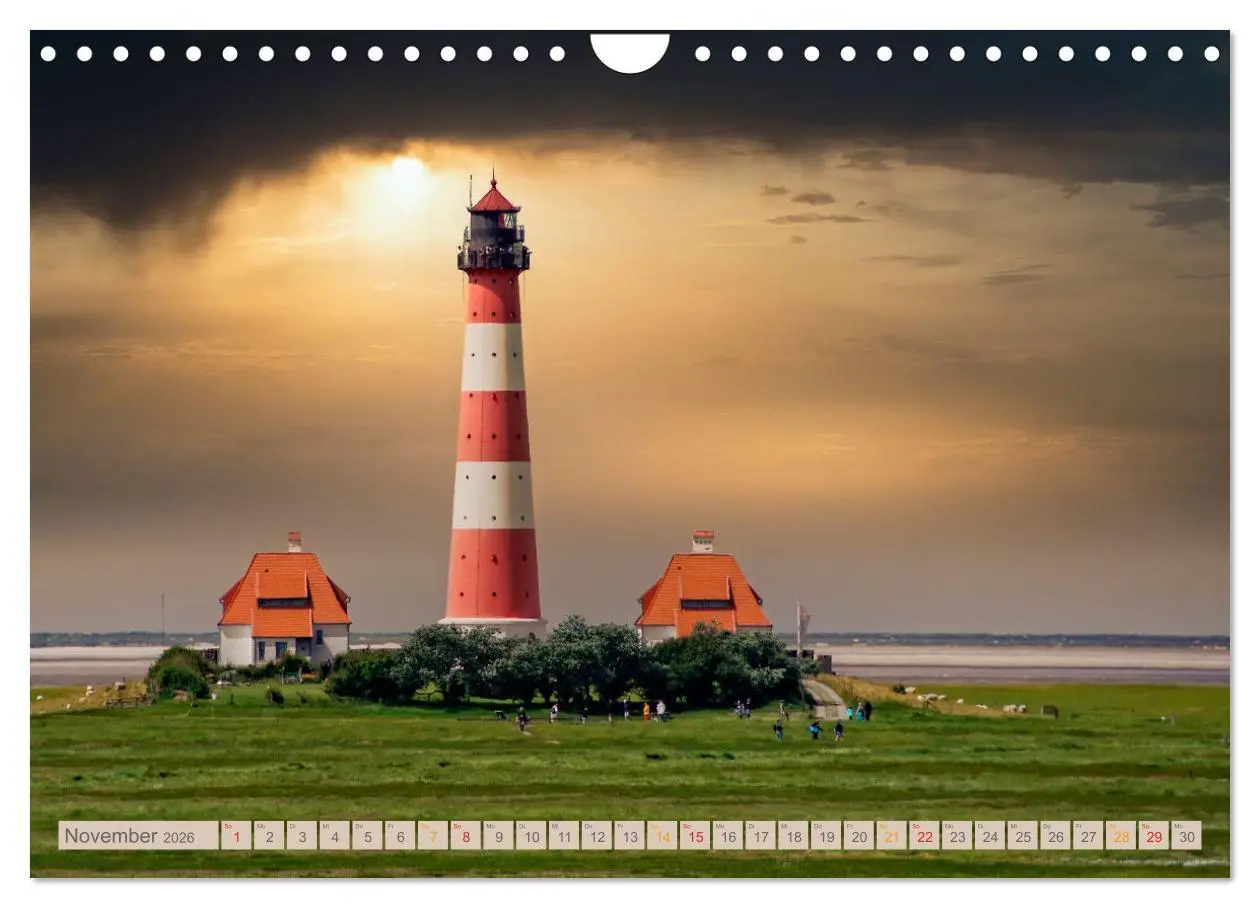 Bild: 9783457623831 | Nordsee-Urlaub (Wandkalender 2026 DIN A4 quer), CALVENDO...