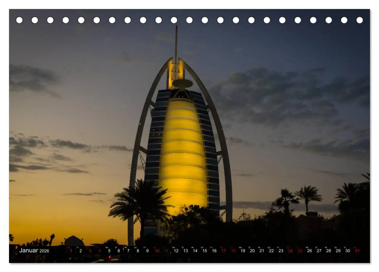 Bild: 9783457863831 | Dubai Wüstenstadt (Tischkalender 2026 DIN A5 quer), CALVENDO...