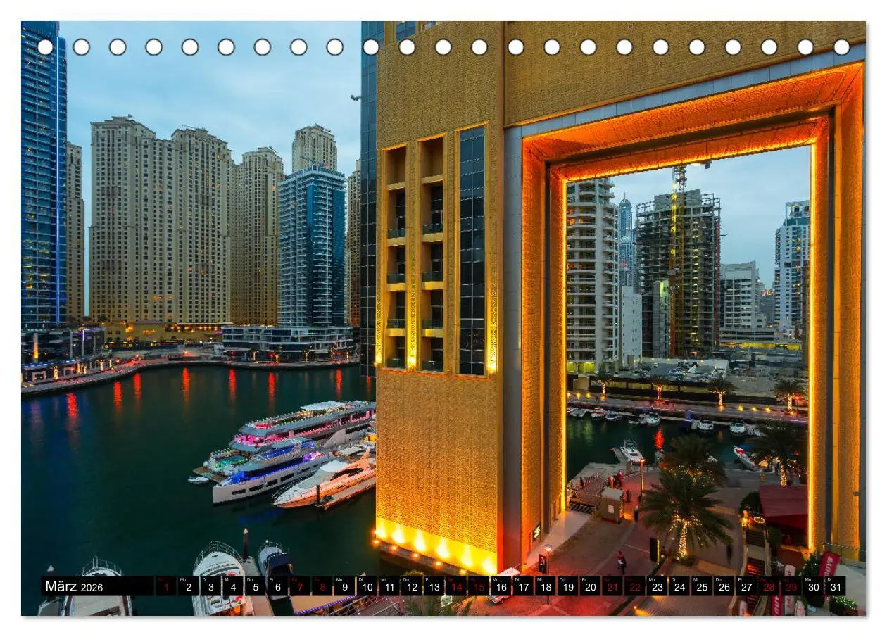 Bild: 9783457863831 | Dubai Wüstenstadt (Tischkalender 2026 DIN A5 quer), CALVENDO...