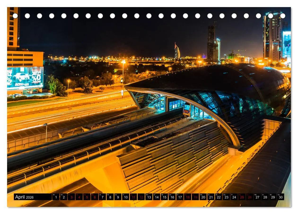 Bild: 9783457863831 | Dubai Wüstenstadt (Tischkalender 2026 DIN A5 quer), CALVENDO...