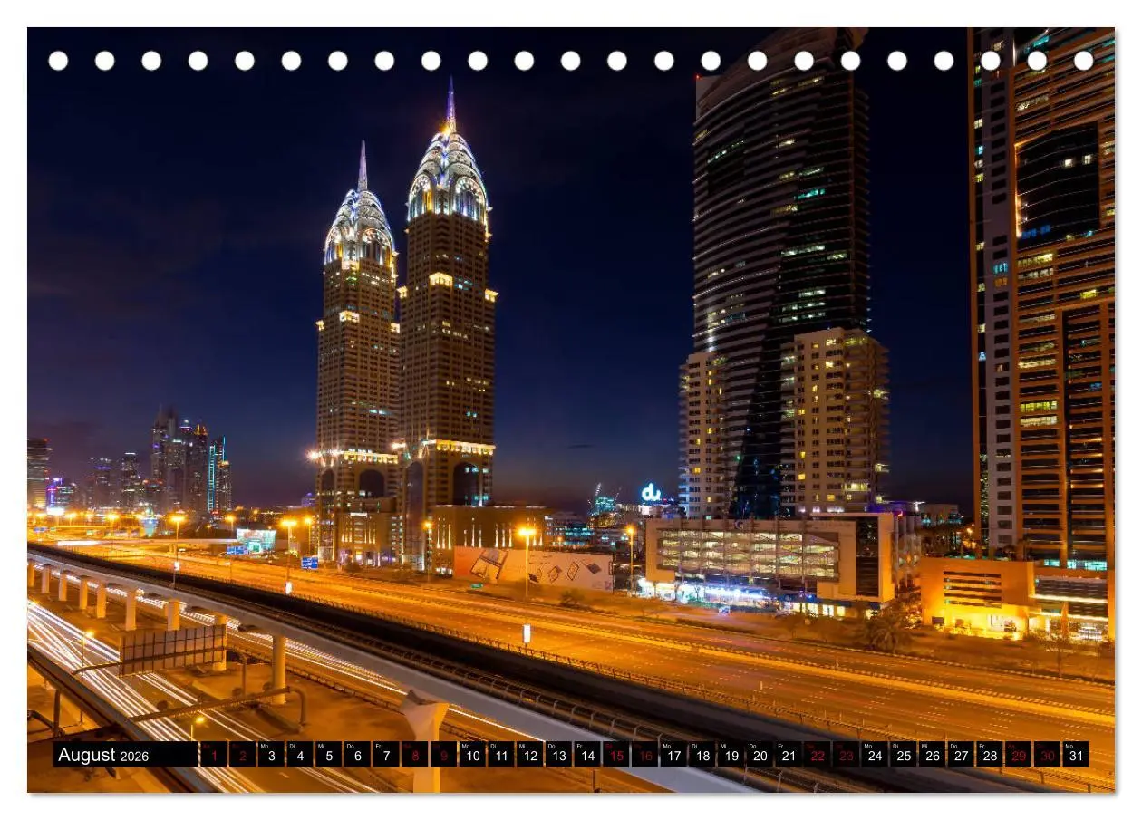 Bild: 9783457863831 | Dubai Wüstenstadt (Tischkalender 2026 DIN A5 quer), CALVENDO...