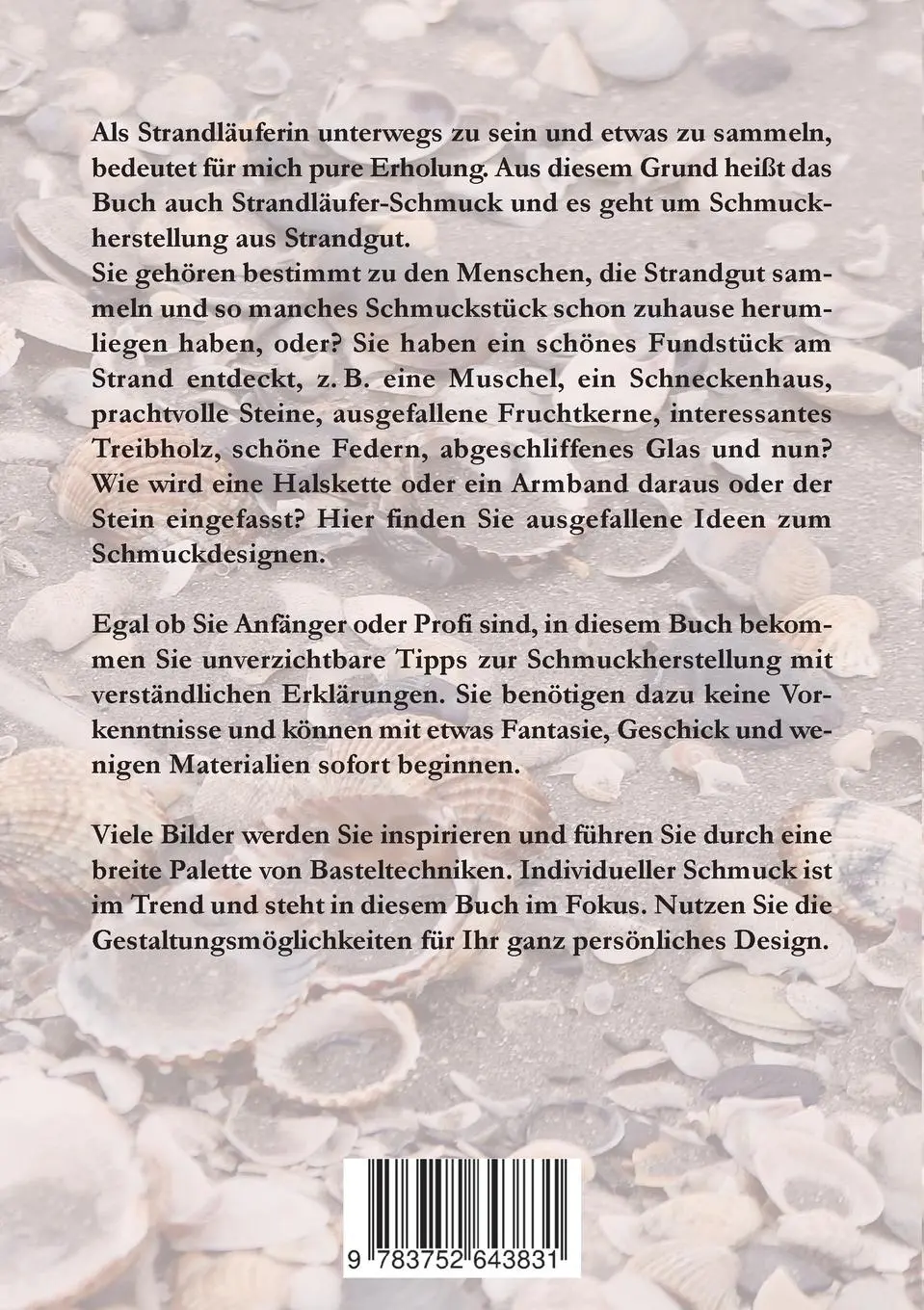 Rückseite: 9783752643831 | Strandläufer-Schmuck | Vom Fundstück zum Schmuckstück | Mima Hohmann