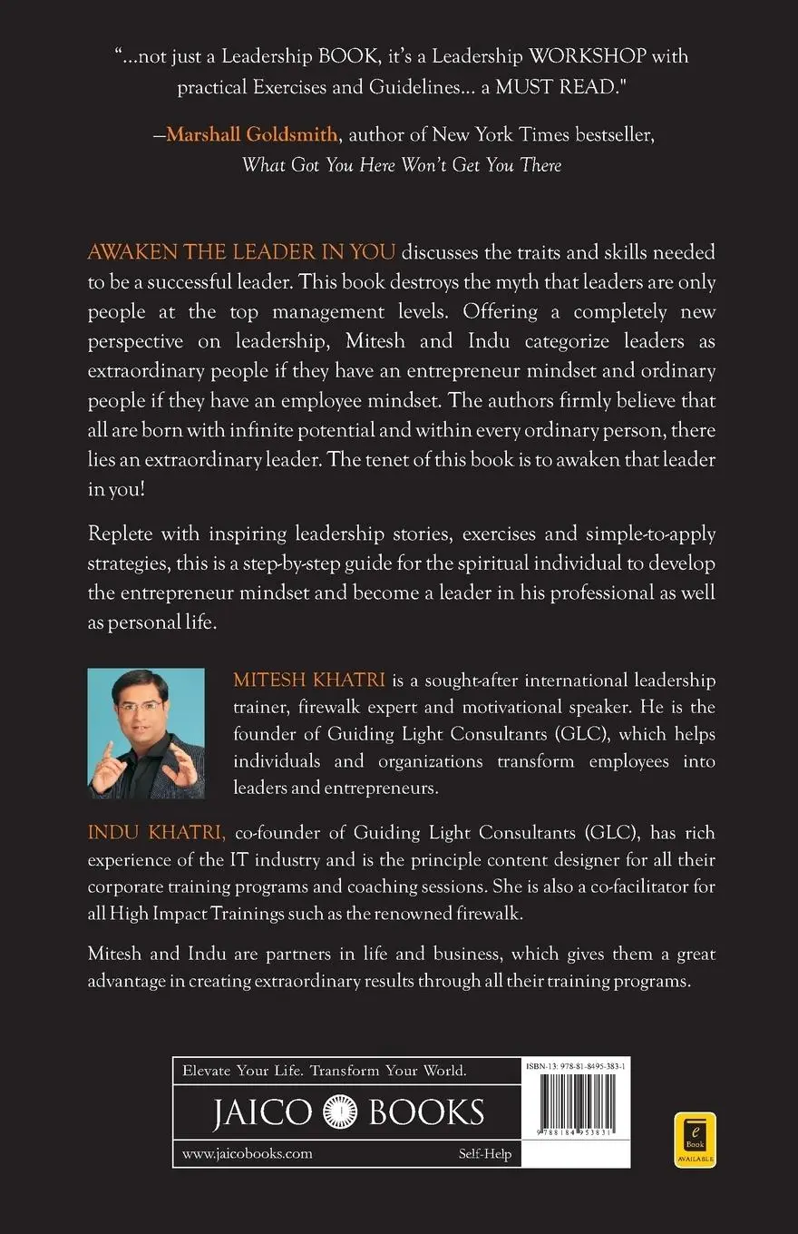 Rückseite: 9788184953831 | Awaken the Leader in You | Mitesh Khatri (u. a.) | Taschenbuch | 2014