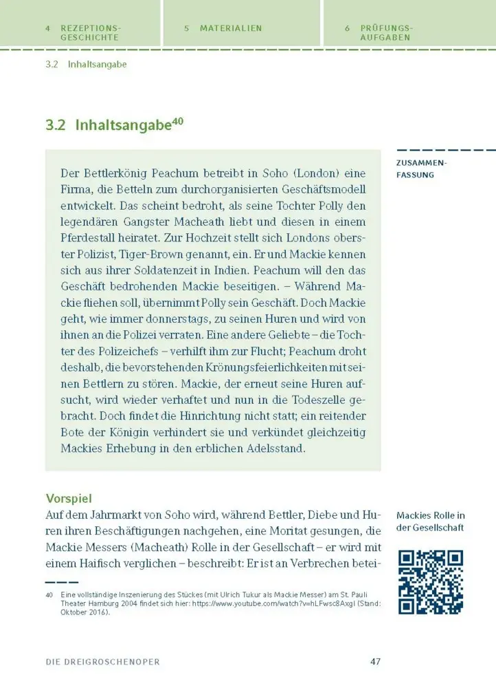 Bild: 9783129303931 | Die Dreigroschenoper von Bertolt Brecht | Bertolt Brecht | Taschenbuch