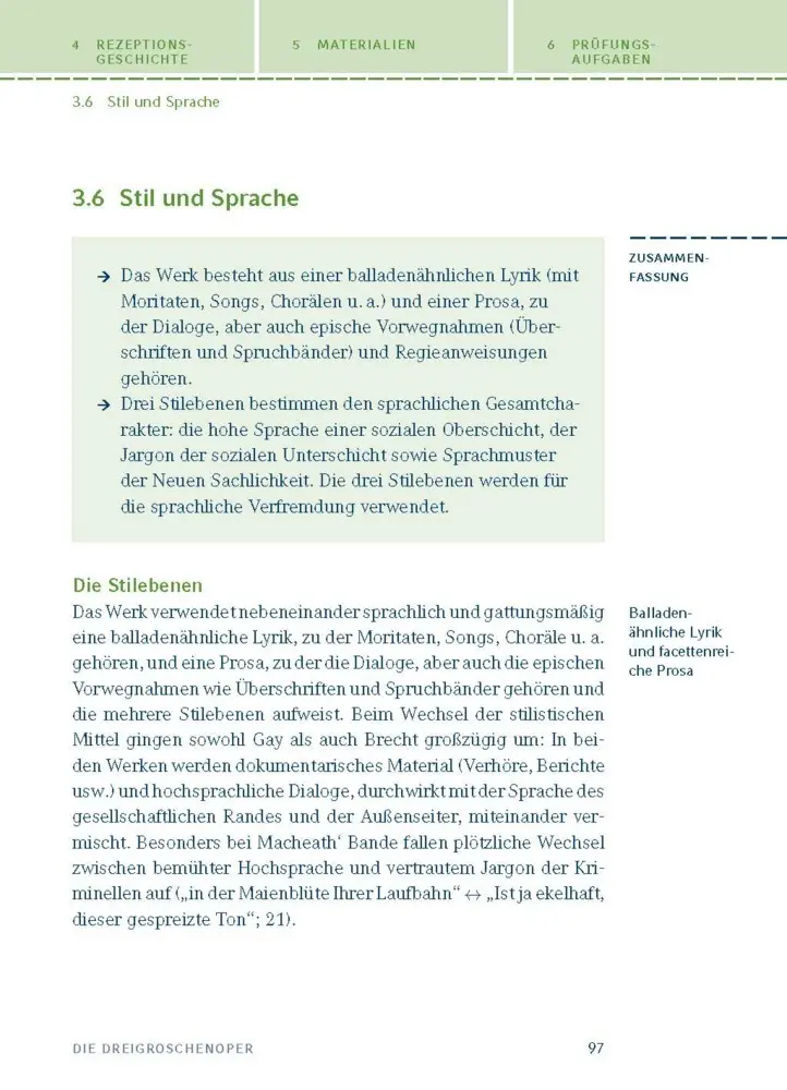 Bild: 9783129303931 | Die Dreigroschenoper von Bertolt Brecht | Bertolt Brecht | Taschenbuch