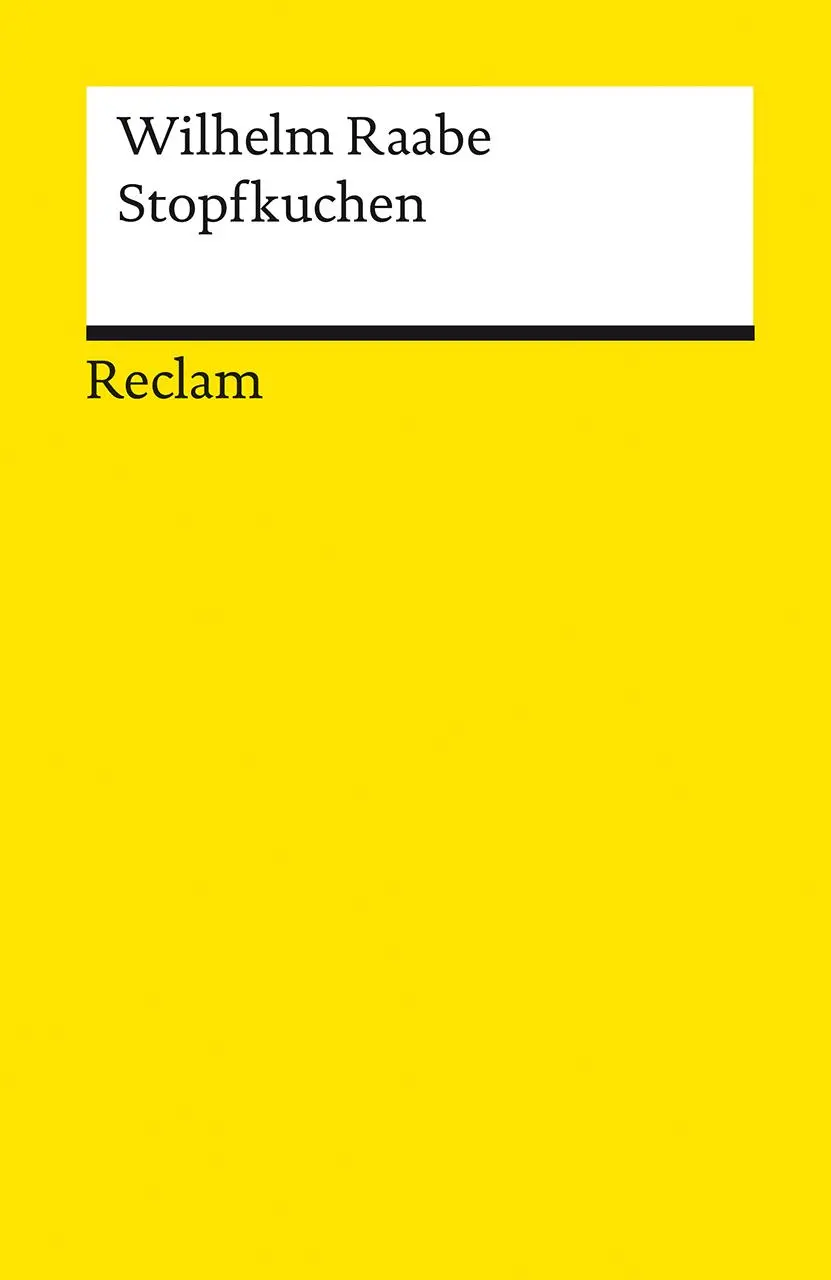Cover: 9783150093931 | Stopfkuchen | Wilhelm Raabe | Taschenbuch | 264 S. | Deutsch | 1986