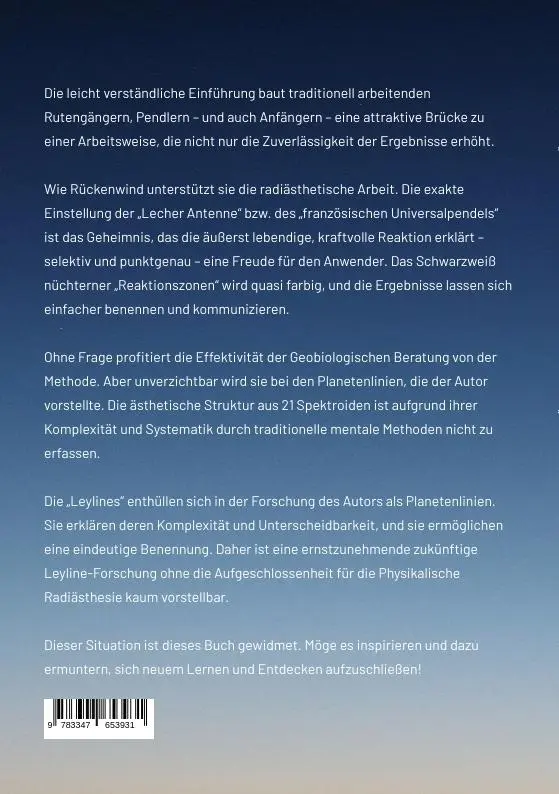 Rückseite: 9783347653931 | Praktische Einführung in die Physikalische Radiästhesie | Rainer Höing