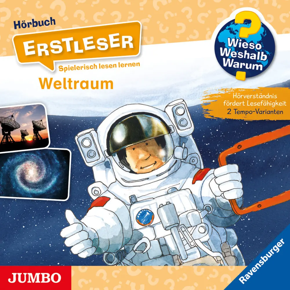 Cover: 9783833743931 | Wieso? Weshalb? Warum? Erstleser Weltraum, Audio-CD | Kessel | CD
