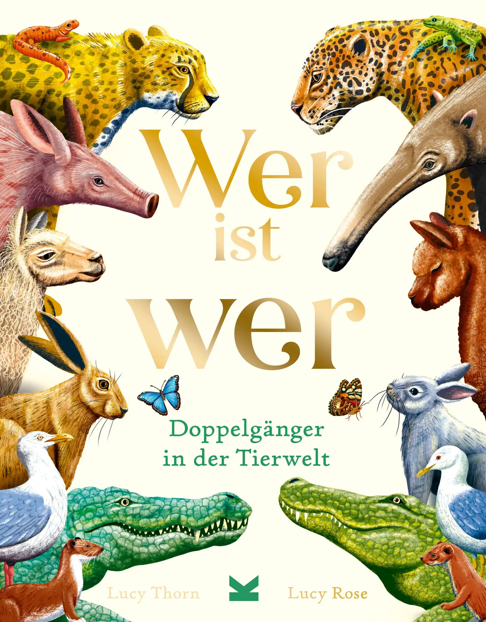 Cover: 9783962443931 | Wer ist wer? | Doppelgänger in der Tierwelt | Lucy Thorn | Buch | 2024