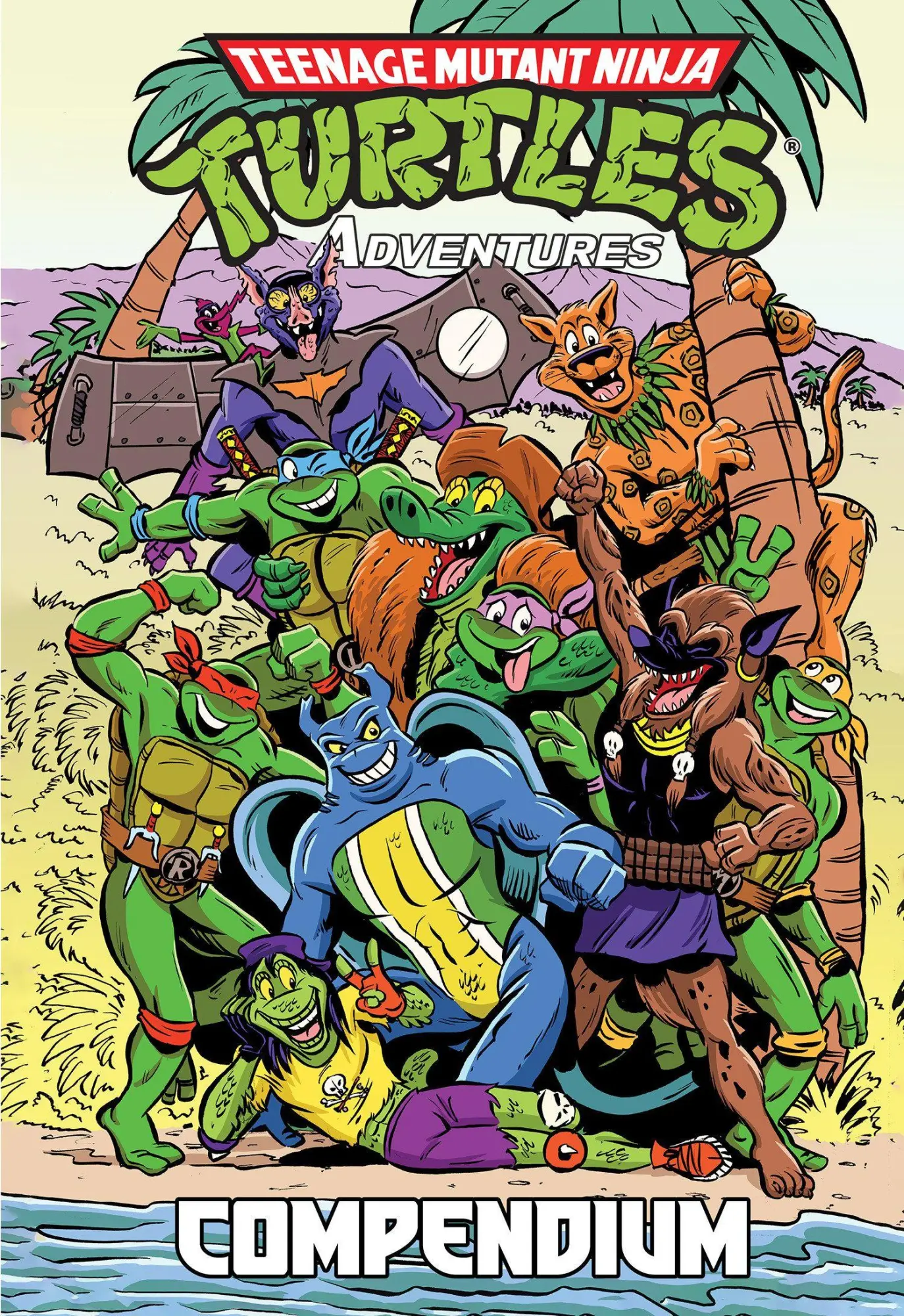 Cover: 9798887243931 | Teenage Mutant Ninja Turtles Adventures Compendium, Vol. 2 | Clarrain
