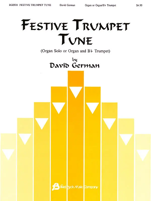 Cover: 73999384031 | Festive Trumpet Tune - Organ or Organ &amp; Bb Trumpet | David German