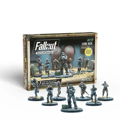 Cover: 5060523344031 | Fallout: Wasteland Warfare - NCR: Core Box | englisch