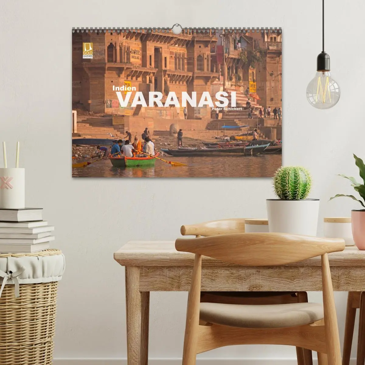 Bild: 9783516074031 | Indien - Varanasi (Wandkalender 2026 DIN A3 quer), CALVENDO...