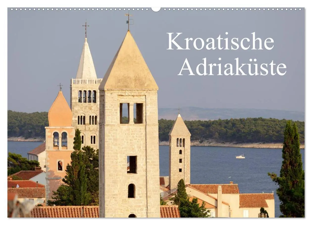 Cover: 9783516144031 | Kroatische Adriaküste (Wandkalender 2026 DIN A2 quer), CALVENDO...