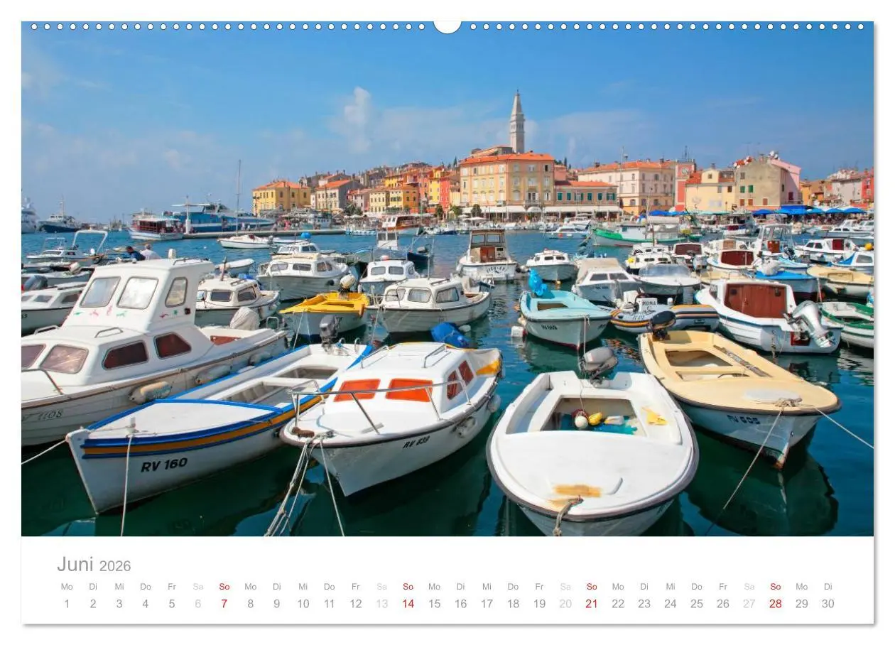 Bild: 9783516144031 | Kroatische Adriaküste (Wandkalender 2026 DIN A2 quer), CALVENDO...