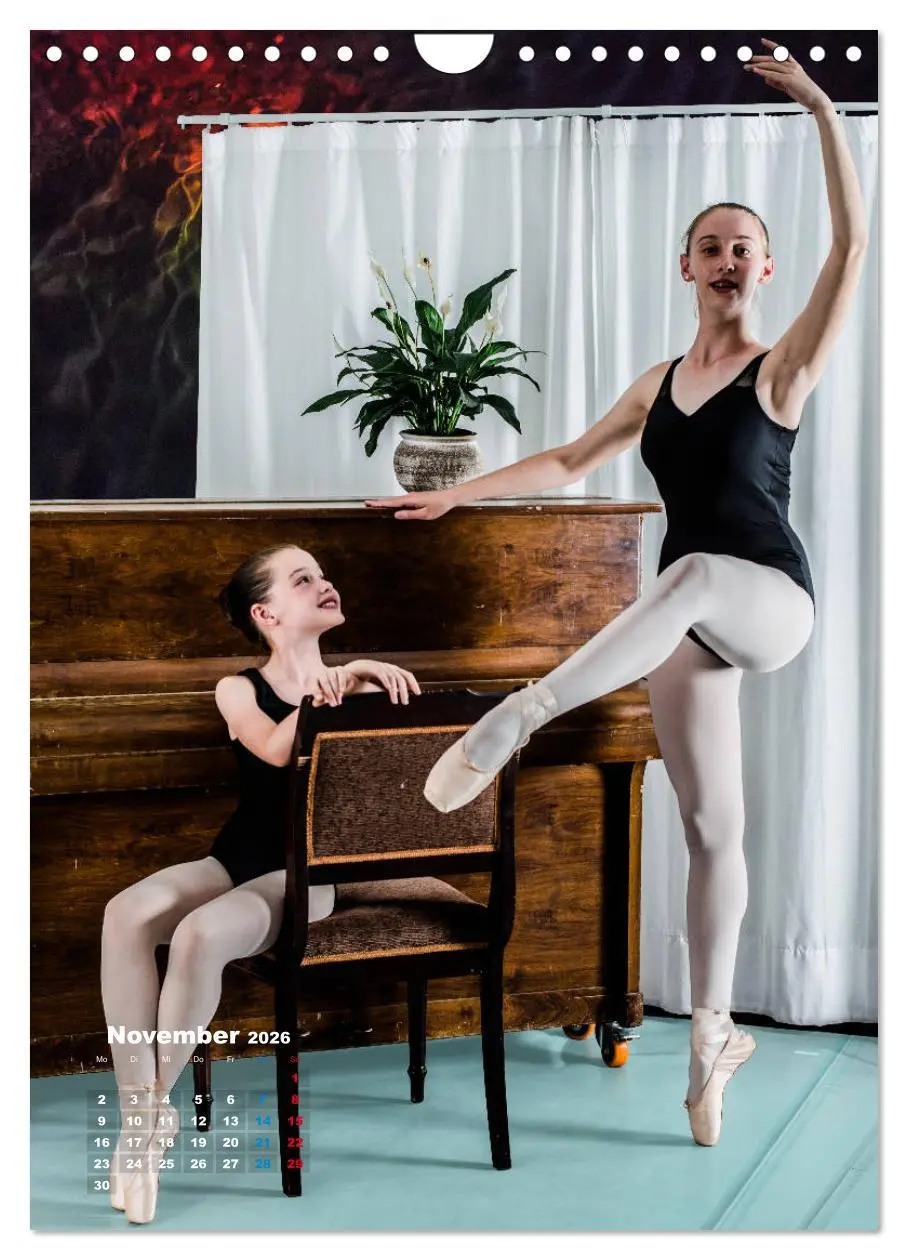 Bild: 9783516384031 | Ballerinen - Anmut, Eleganz und Leichtigkeit (Wandkalender 2026 DIN...