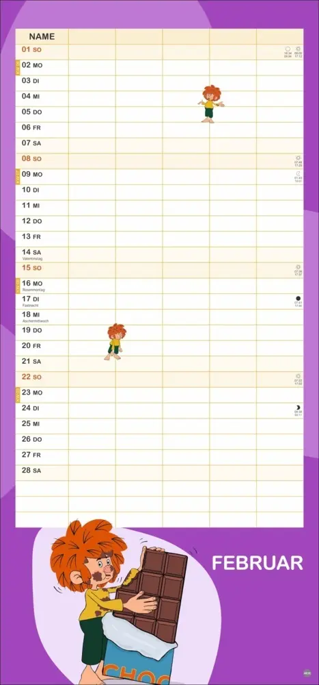 Bild: 9783756414031 | Pumuckl Familienplaner 2026 | Kalender | Familienplaner Athesia | 2026