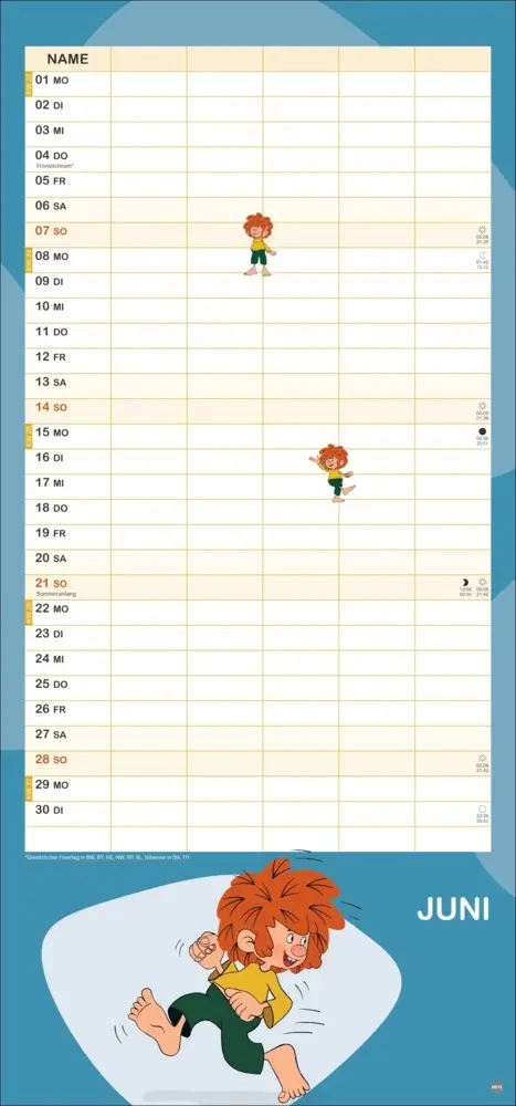 Bild: 9783756414031 | Pumuckl Familienplaner 2026 | Kalender | Familienplaner Athesia | 2026