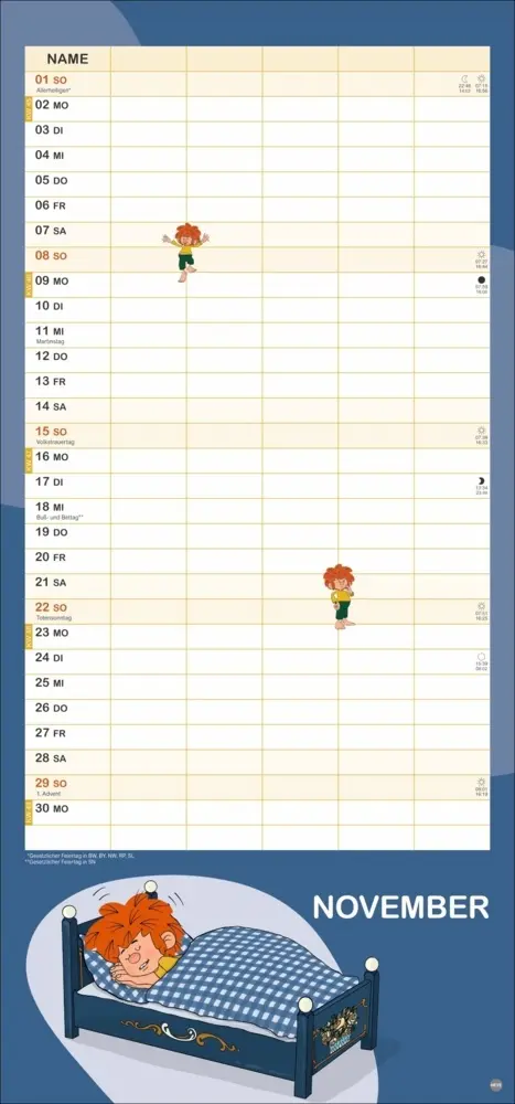 Bild: 9783756414031 | Pumuckl Familienplaner 2026 | Kalender | Familienplaner Athesia | 2026