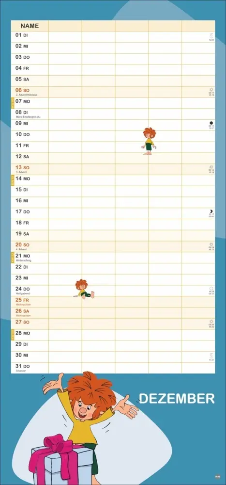 Bild: 9783756414031 | Pumuckl Familienplaner 2026 | Kalender | Familienplaner Athesia | 2026