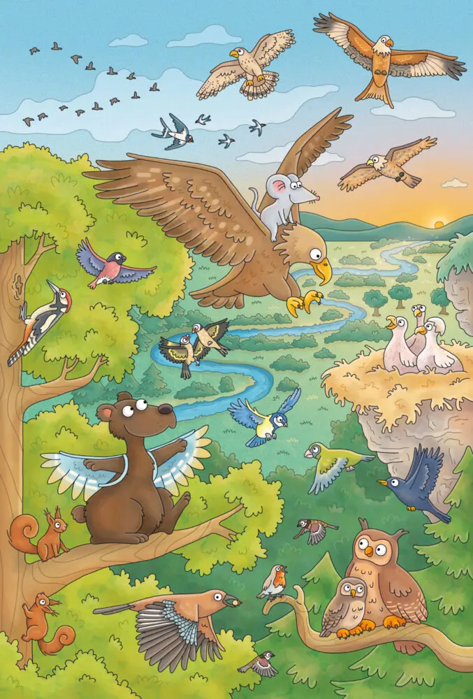 Bild: 4001504564131 | Reise in die Natur (Kinderpuzzle) | mit Add-on (Wissensbüchlein)