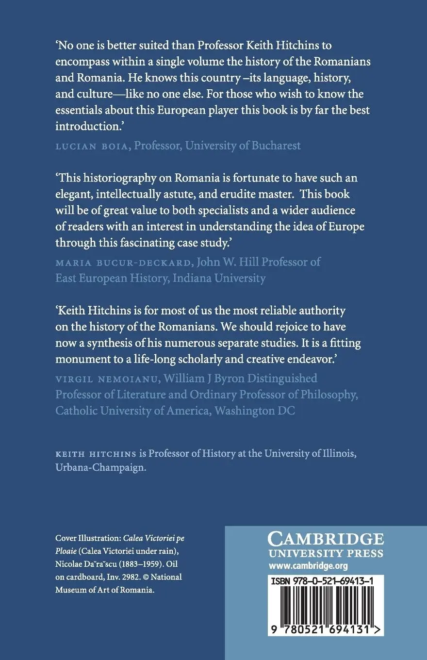 Rückseite: 9780521694131 | A Concise History of Romania | Keith Hitchins | Taschenbuch | Englisch