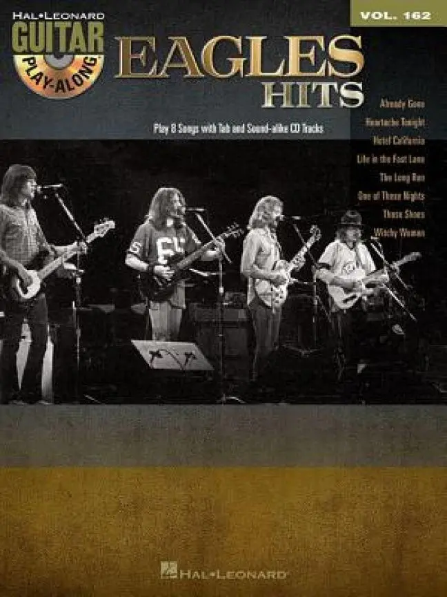 Cover: 9781476814131 | Eagles Hits Guitar Play-Along Volume 162 - Book/Online Audio | Eagles
