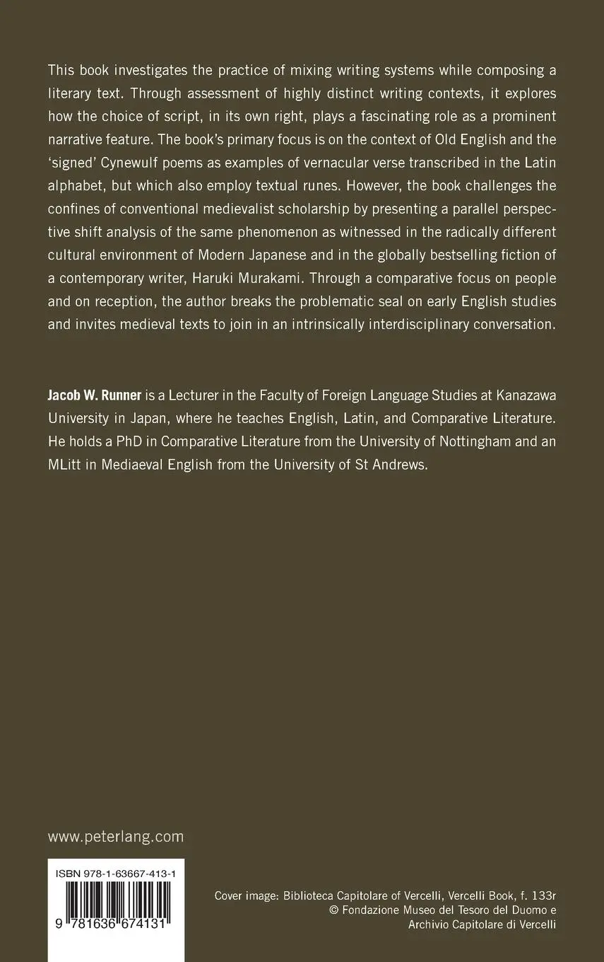 Rückseite: 9781636674131 | Multiple Scripts and Narrative | Jacob Runner | Buch | Englisch | 2025