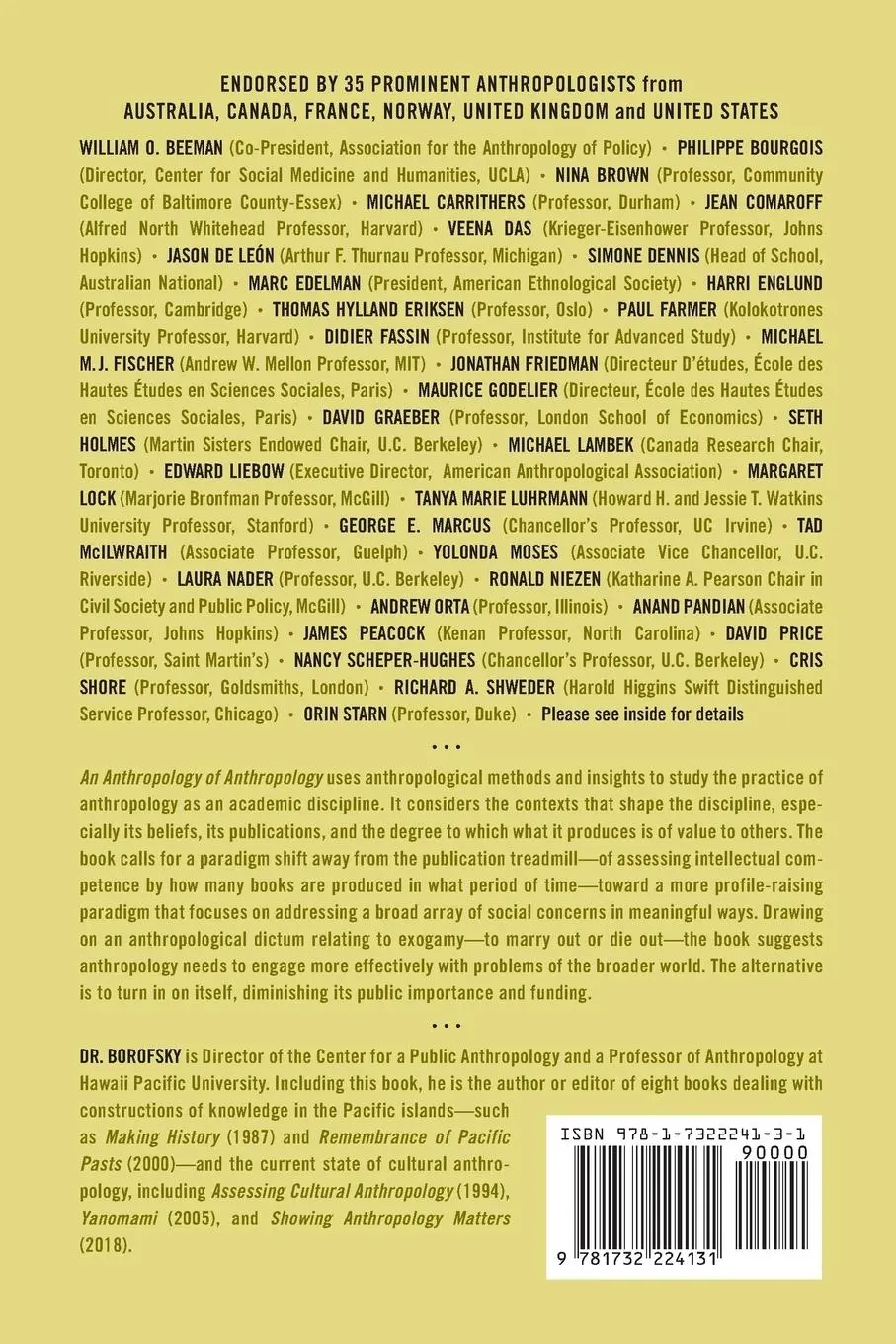 Rückseite: 9781732224131 | An Anthropology of Anthropology | Is It Time to Shift Paradigms | Buch