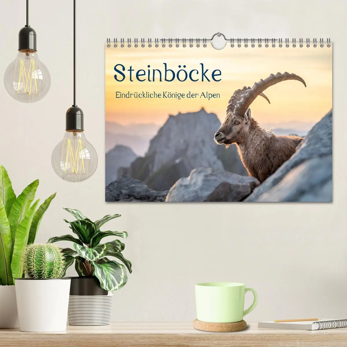 Bild: 9783457284131 | Steinböcke - Eindrückliche Könige der Alpen (Wandkalender 2026 DIN...