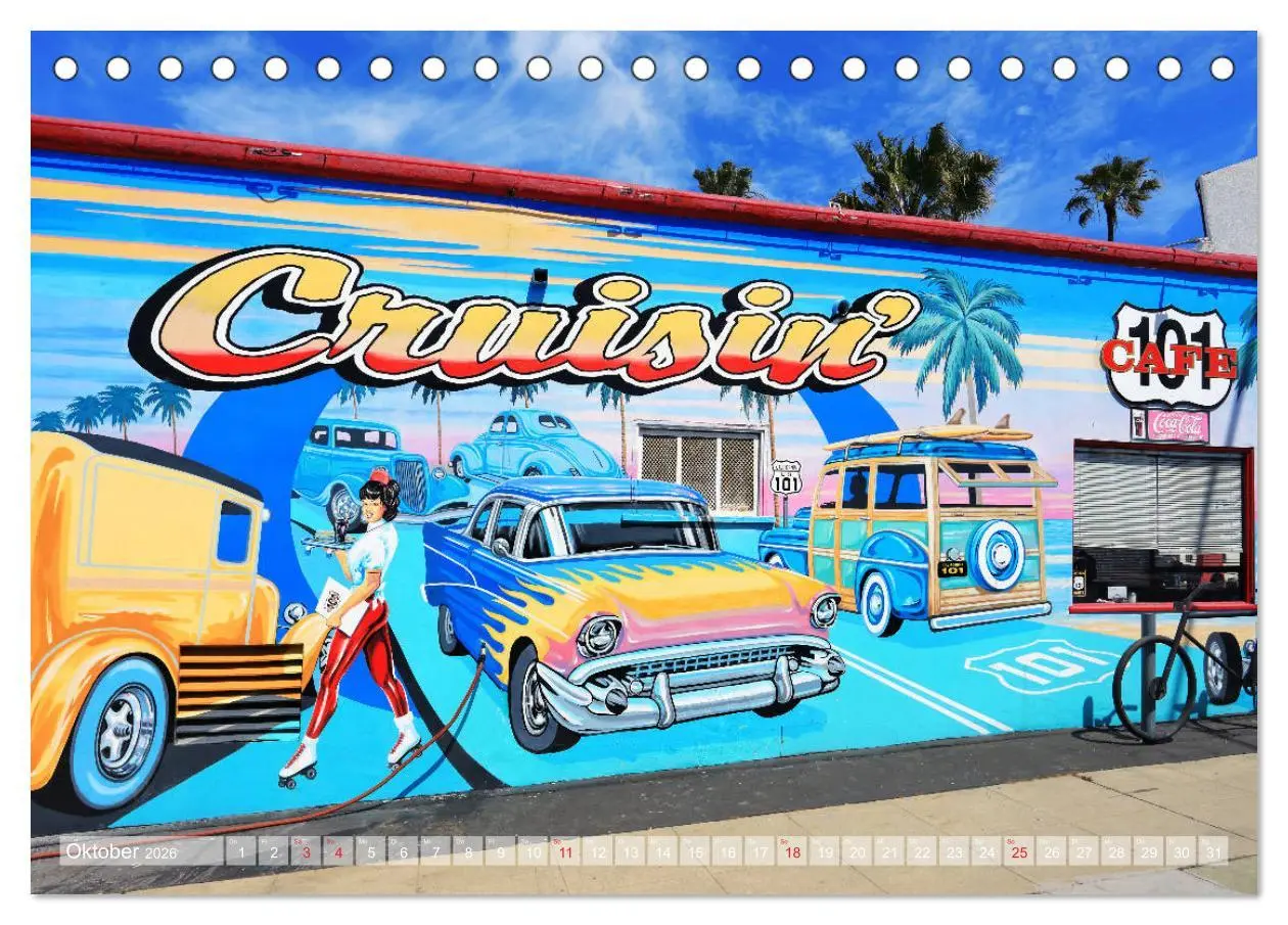 Bild: 9783457734131 | American Diner - es gibt sie noch (Tischkalender 2026 DIN A5 quer),...