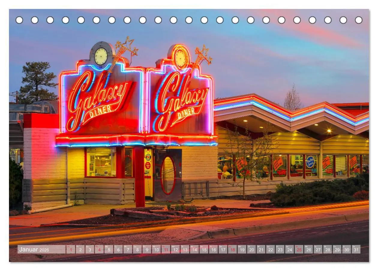 Bild: 9783457734131 | American Diner - es gibt sie noch (Tischkalender 2026 DIN A5 quer),...