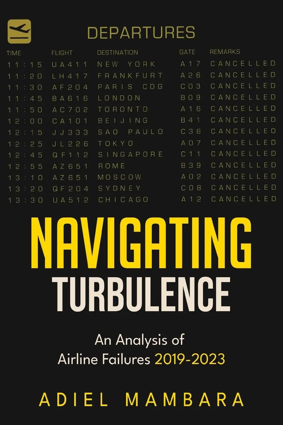 Cover: 9789362614131 | Navigating Turbulence | An Analysis of Airline Failures 2019-2023