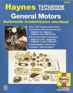 Cover: 9781563924231 | General Motors Automatic Transmission Overhaul Haynes Techbook (USA)