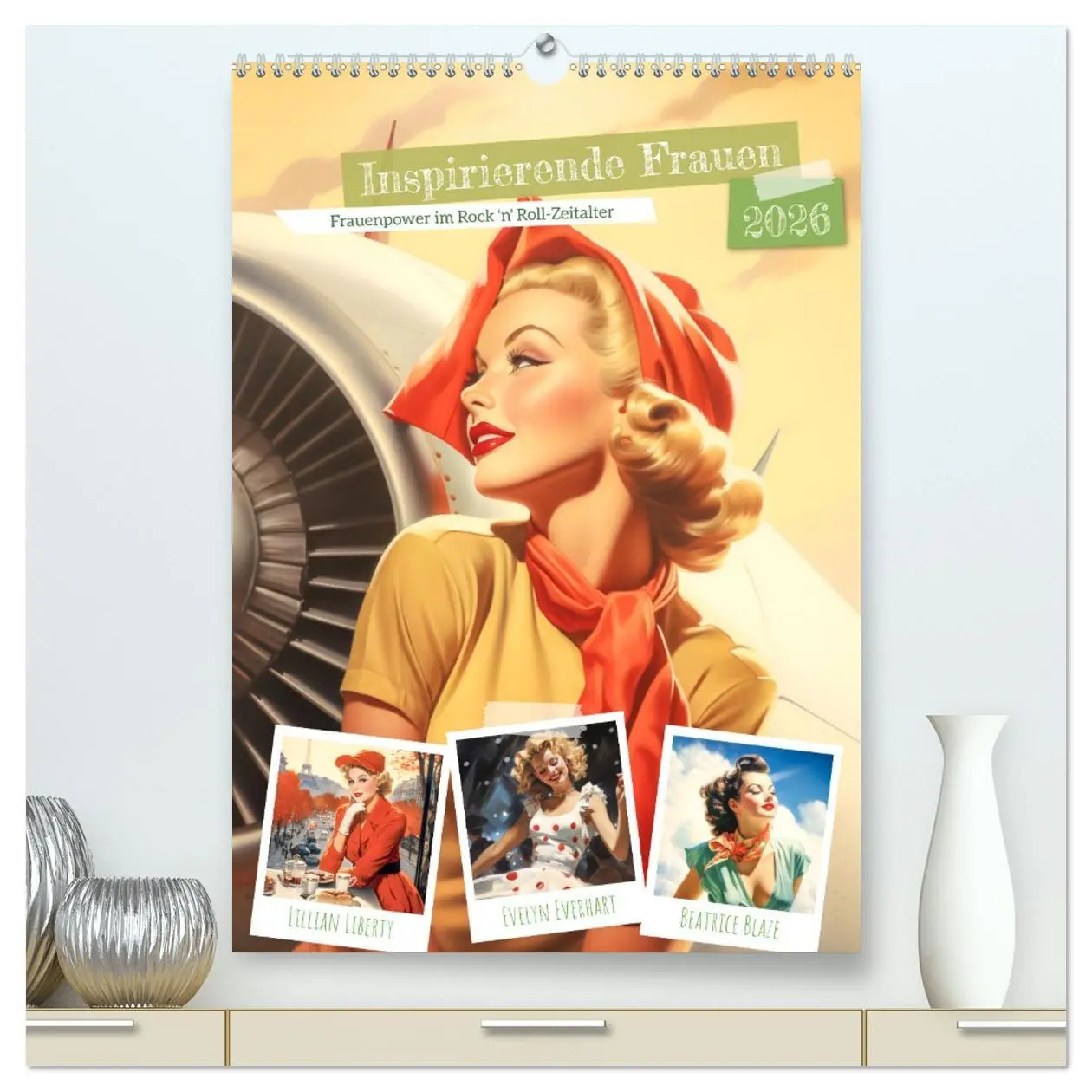 Cover: 9783516294231 | Inspirierende Frauen (hochwertiger Premium Wandkalender 2026 DIN A2...