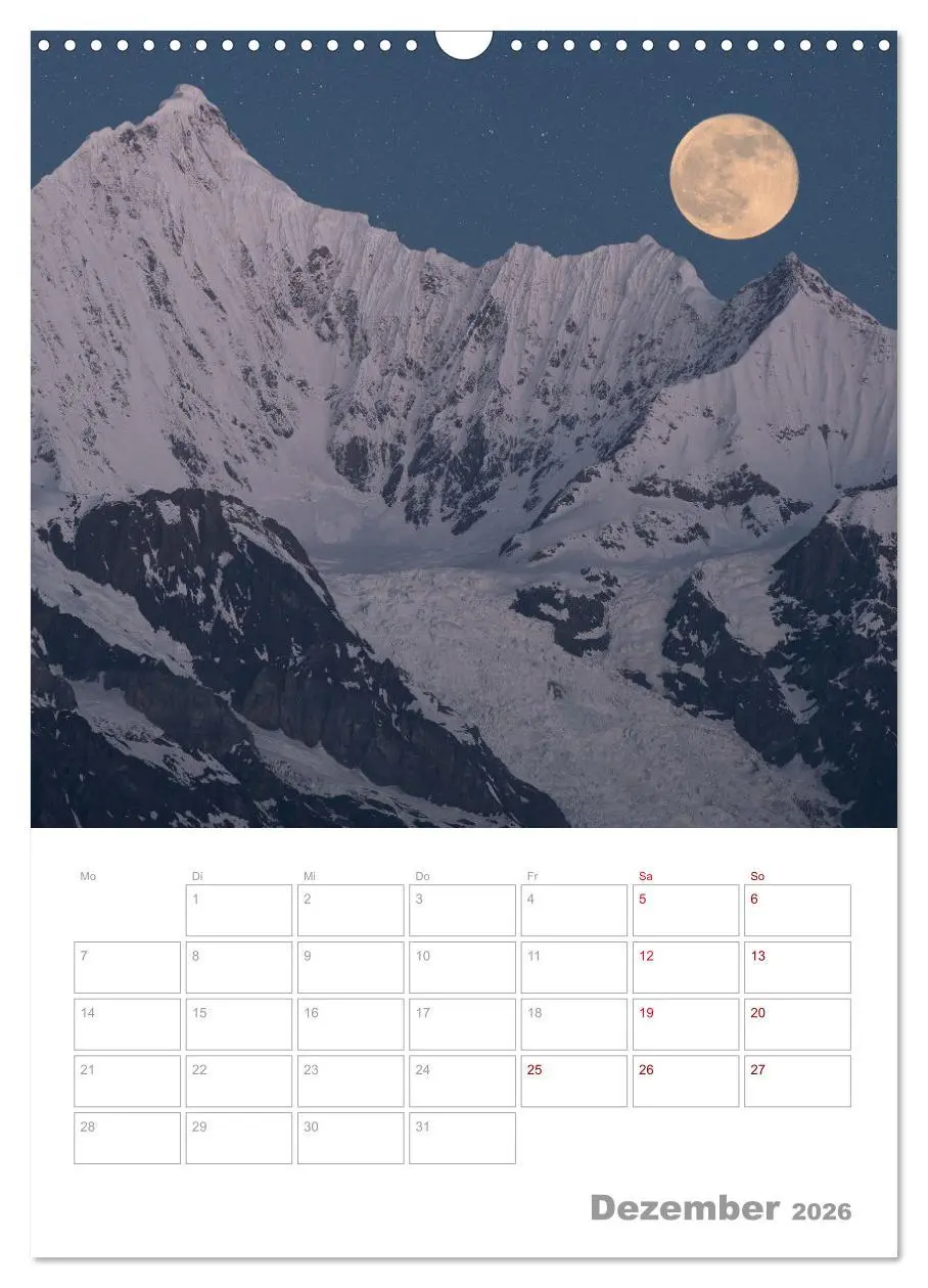Bild: 9783516364231 | VOLLMOND-Planer - Im Licht der Nacht (Wandkalender 2026 DIN A3...