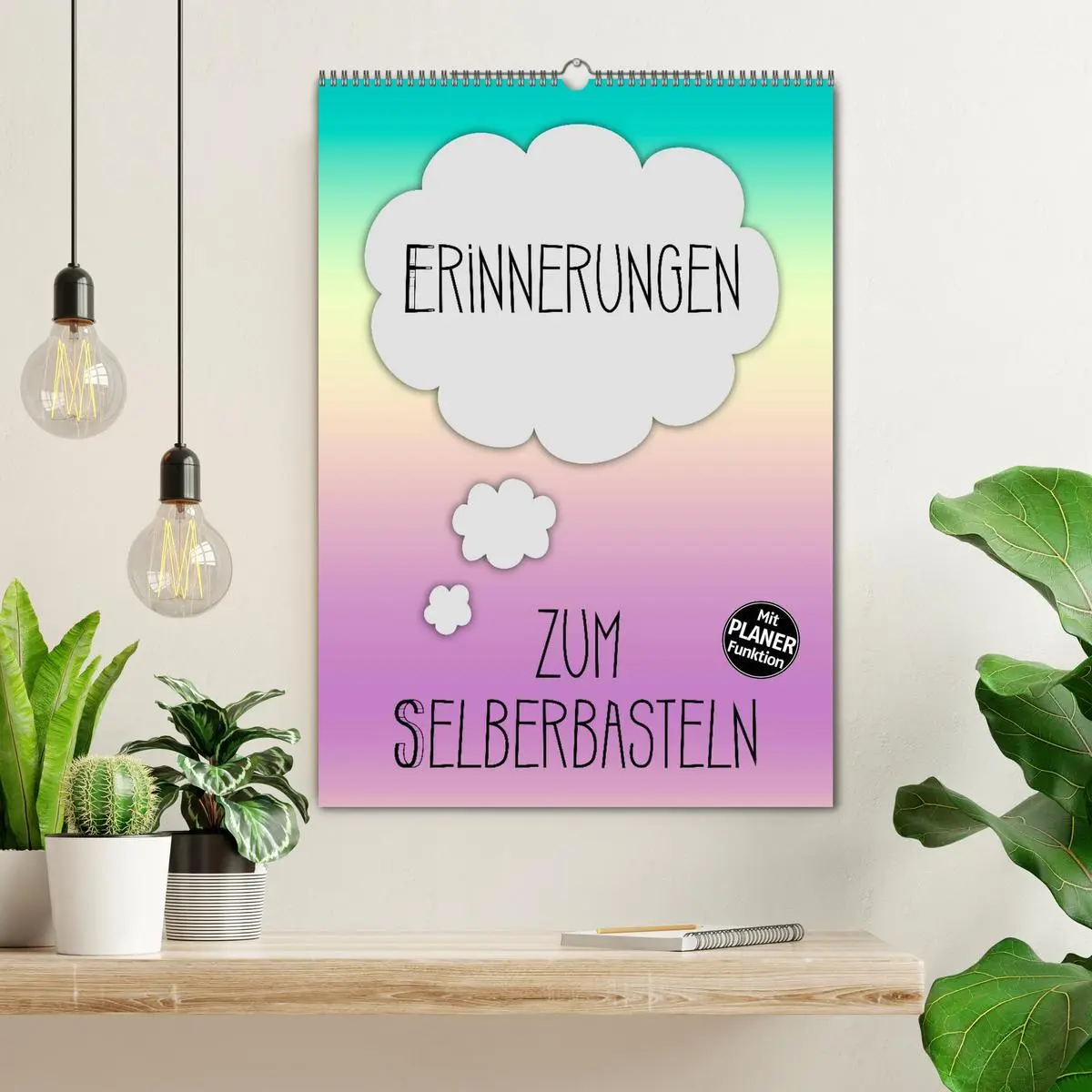 Bild: 9783516434231 | ERINNERUNGEN Zum Selberbasteln (Wandkalender 2026 DIN A2 hoch),...