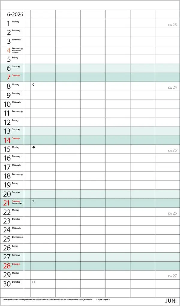 Bild: 9783731884231 | XL Familienplaner 2026 | Verlag Korsch | Kalender | 14 S. | Deutsch
