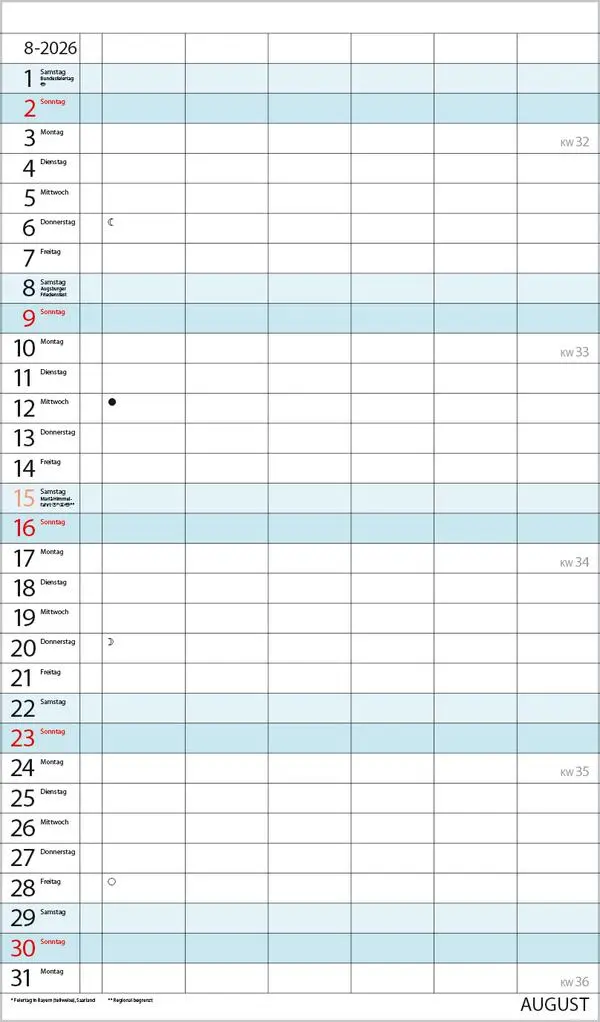 Bild: 9783731884231 | XL Familienplaner 2026 | Verlag Korsch | Kalender | 14 S. | Deutsch