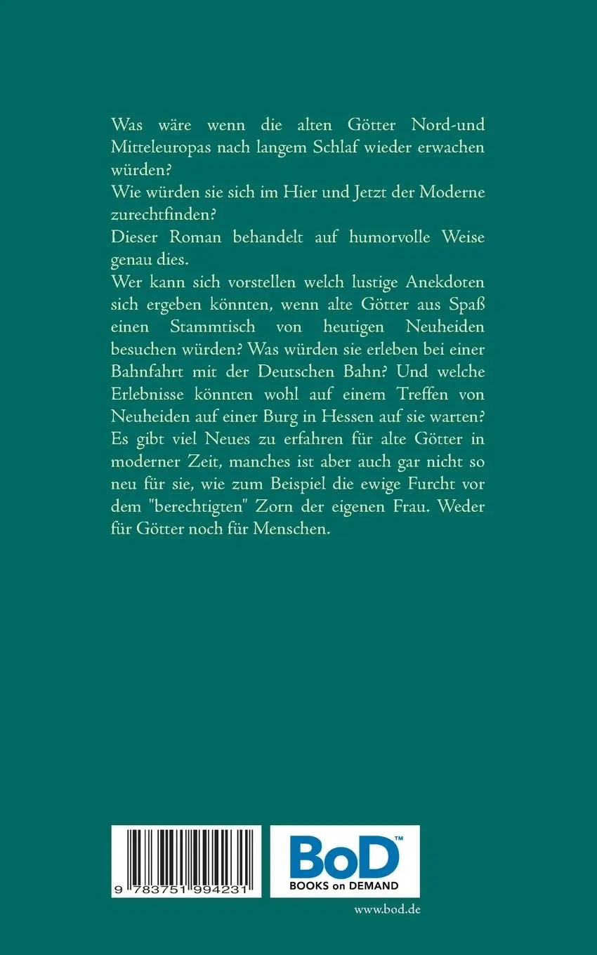 Rückseite: 9783751994231 | Als Donar, Frey und Loki ausgeschlafen haben | Volker Meyer | Buch
