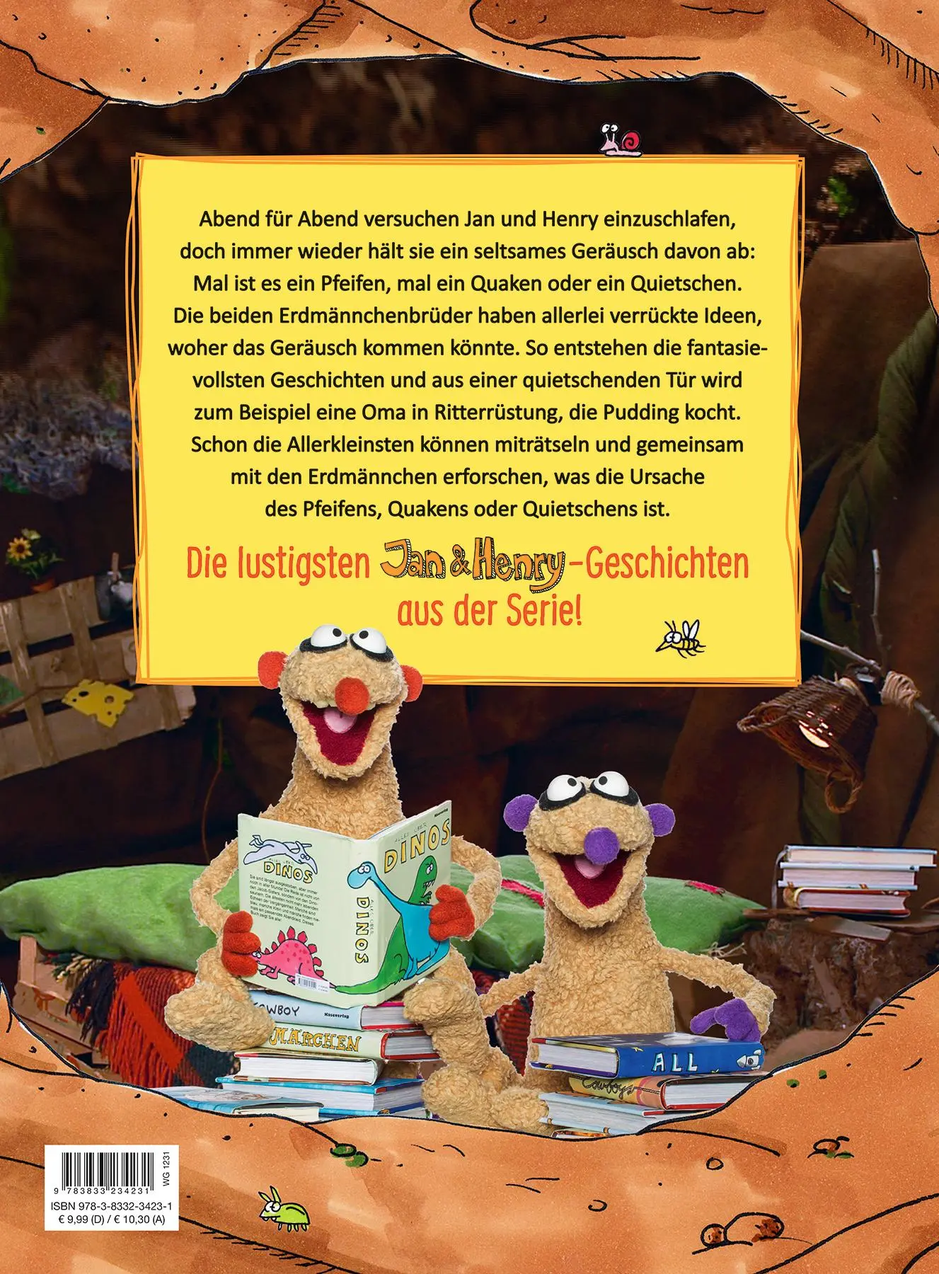 Rückseite: 9783833234231 | Gute Nacht, Jan und Henry! | Panini | Buch | 64 S. | Deutsch | 2017
