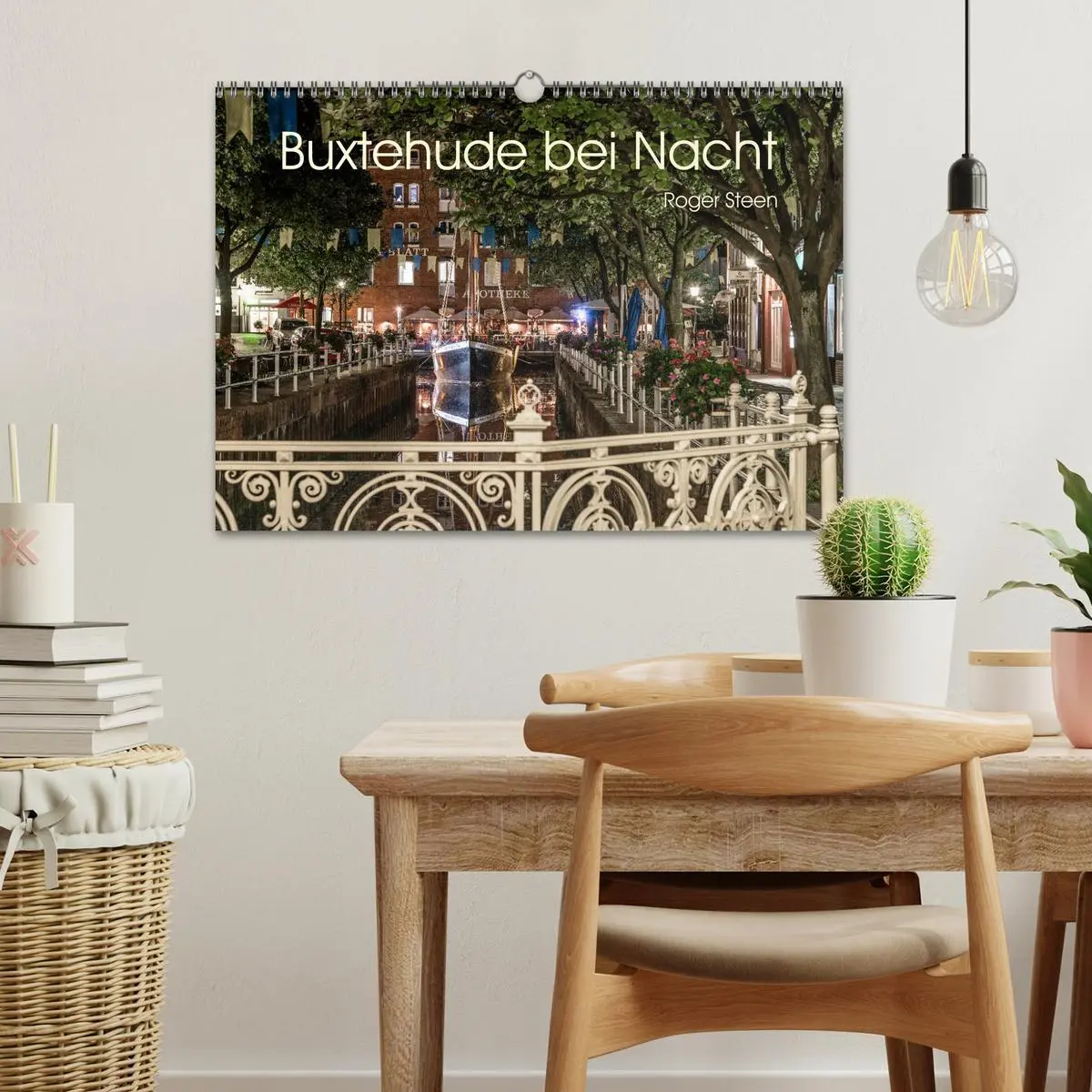 Bild: 9783457884331 | Buxtehude bei Nacht (Wandkalender 2026 DIN A3 quer), CALVENDO...