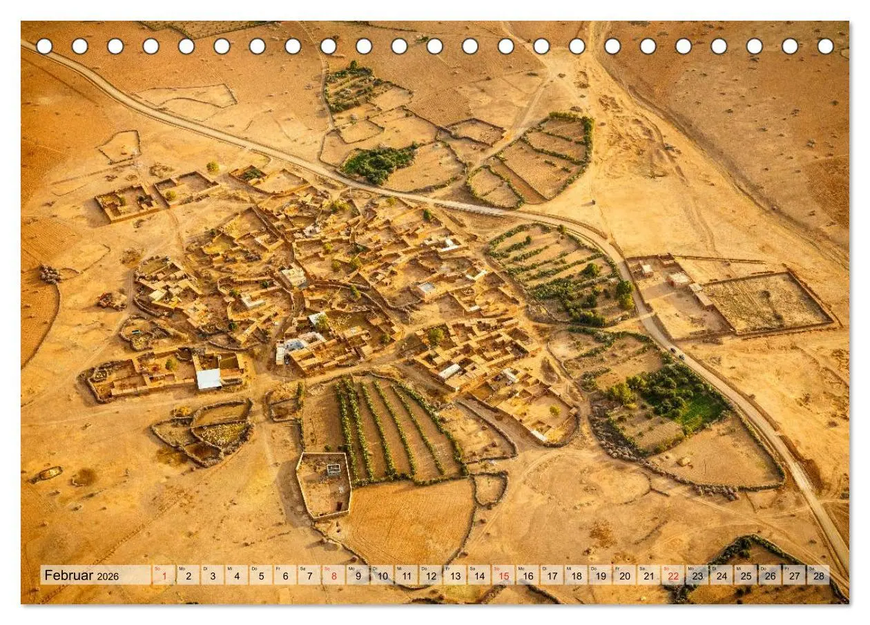 Bild: 9783457954331 | Marokko: Marrakesch, Atlas, Sahara, Fès (Tischkalender 2026 DIN A5...