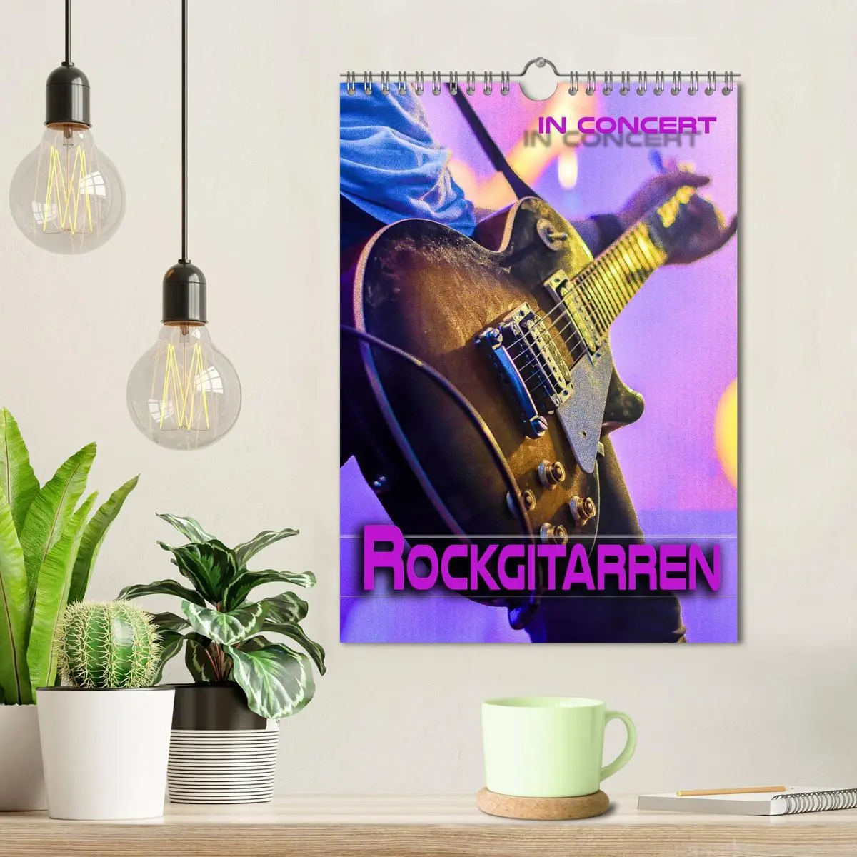 Bild: 9783516354331 | Rockgitarren in Concert (Wandkalender 2026 DIN A4 hoch), CALVENDO...