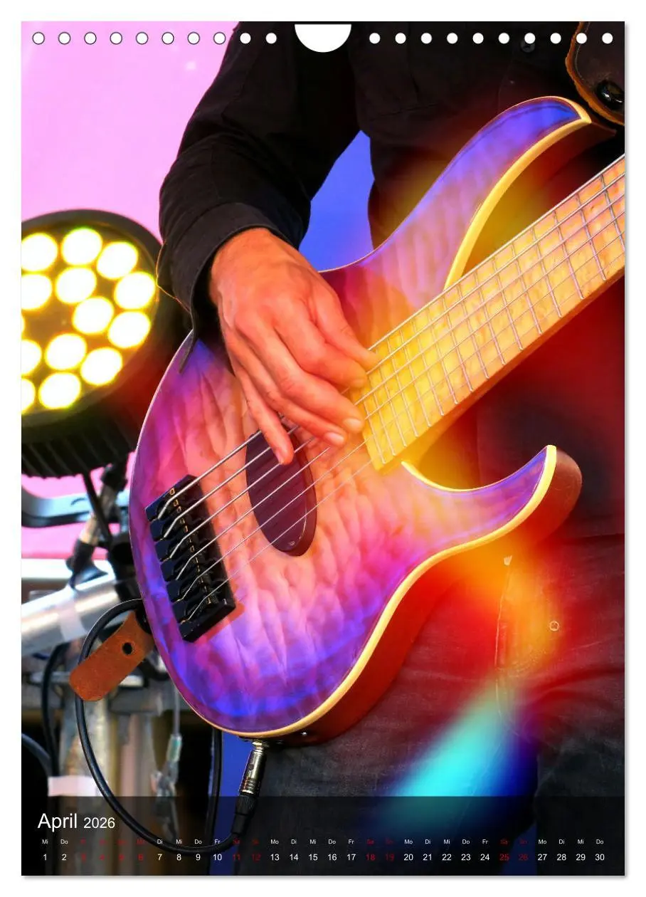 Bild: 9783516354331 | Rockgitarren in Concert (Wandkalender 2026 DIN A4 hoch), CALVENDO...