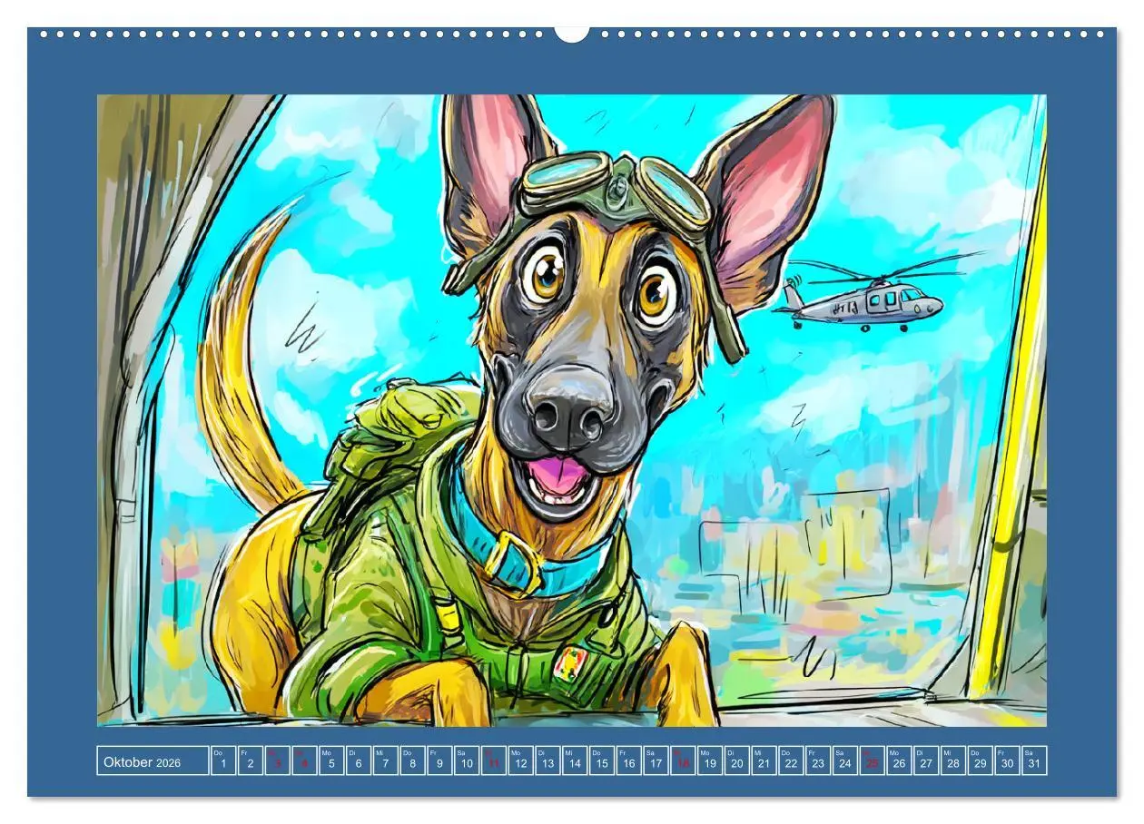 Bild: 9783516594331 | Malinois Fun. Lustige Cartoons vom Diensthund des Jahres!...