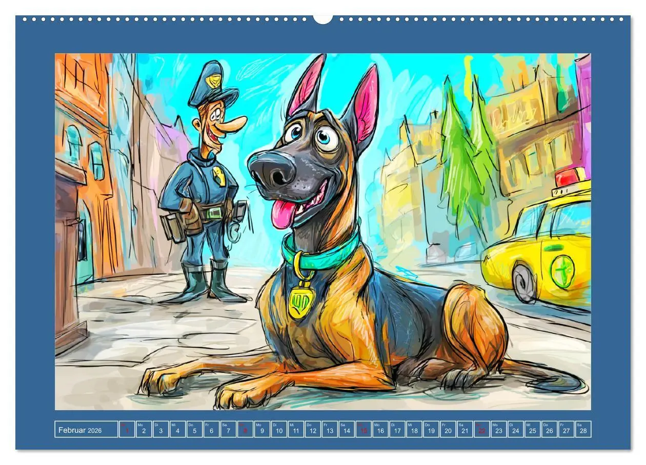 Bild: 9783516594331 | Malinois Fun. Lustige Cartoons vom Diensthund des Jahres!...